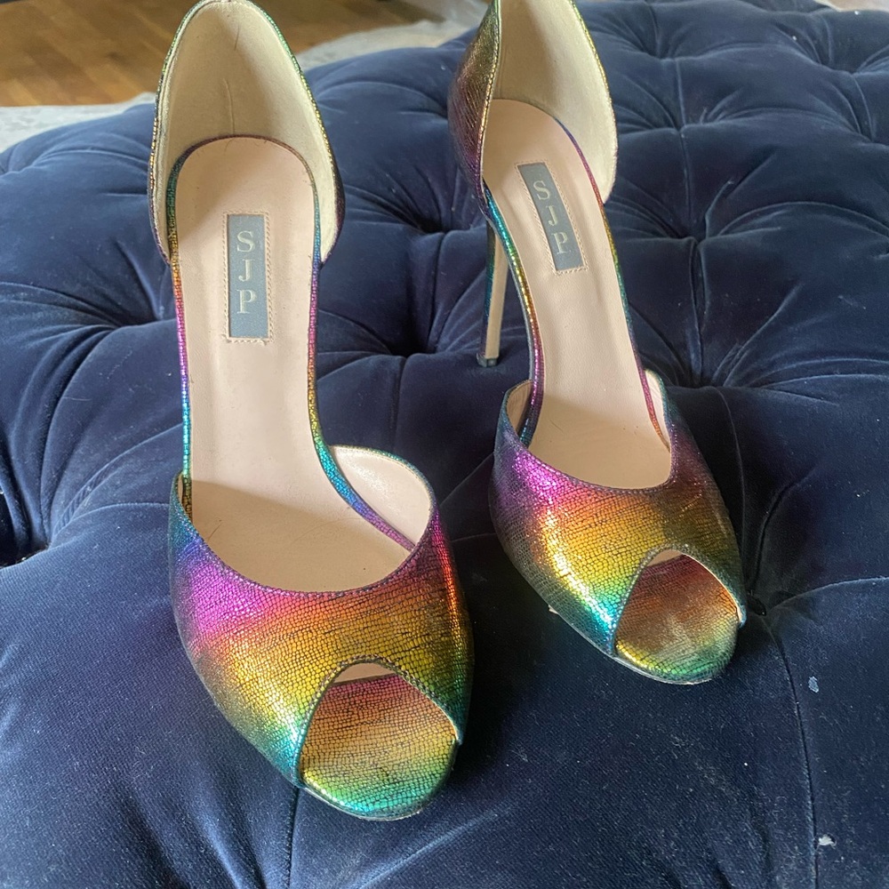 SJP Rainbow Heels